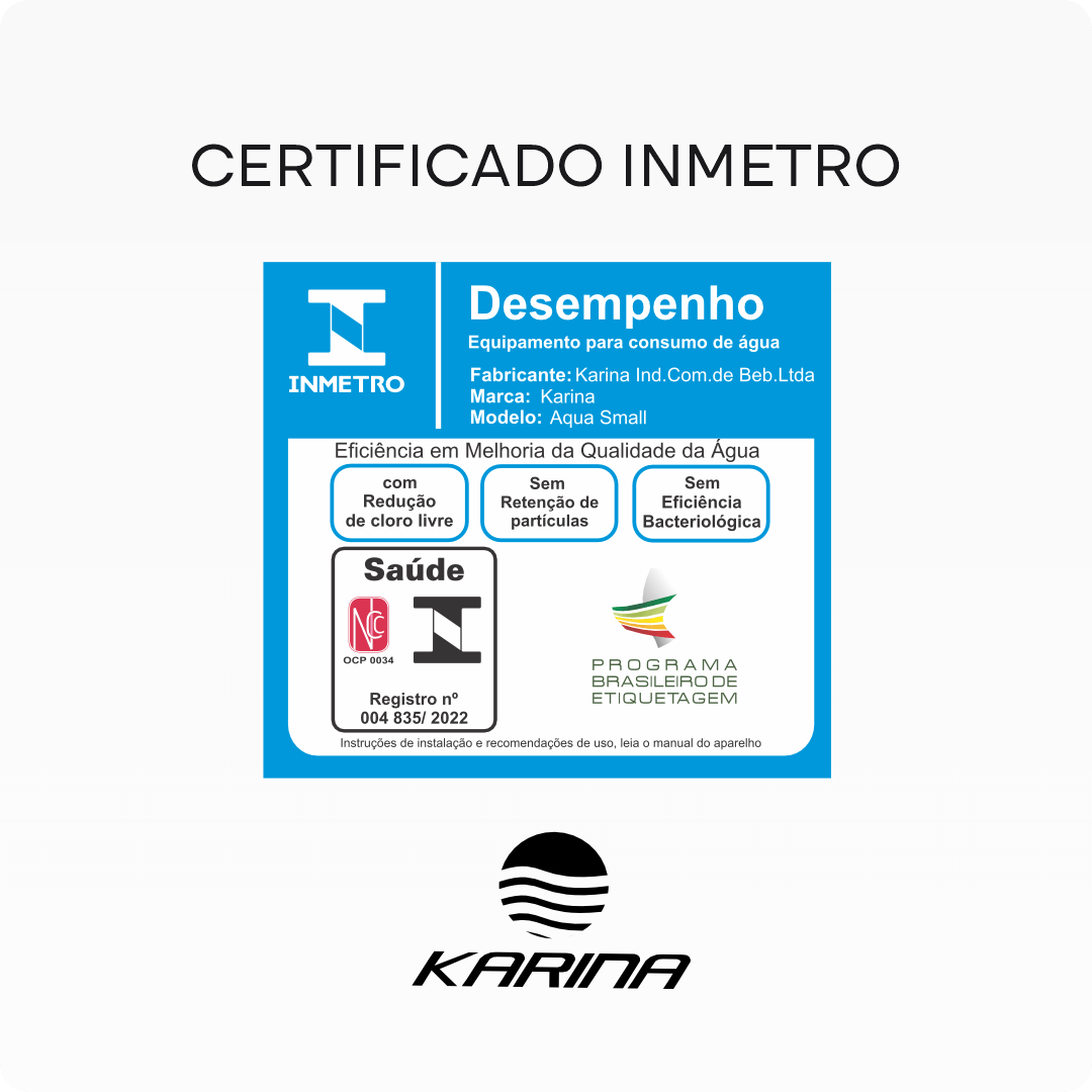 Purificador Modelo Aqua Small - PRETO - Karina - Imagem 6