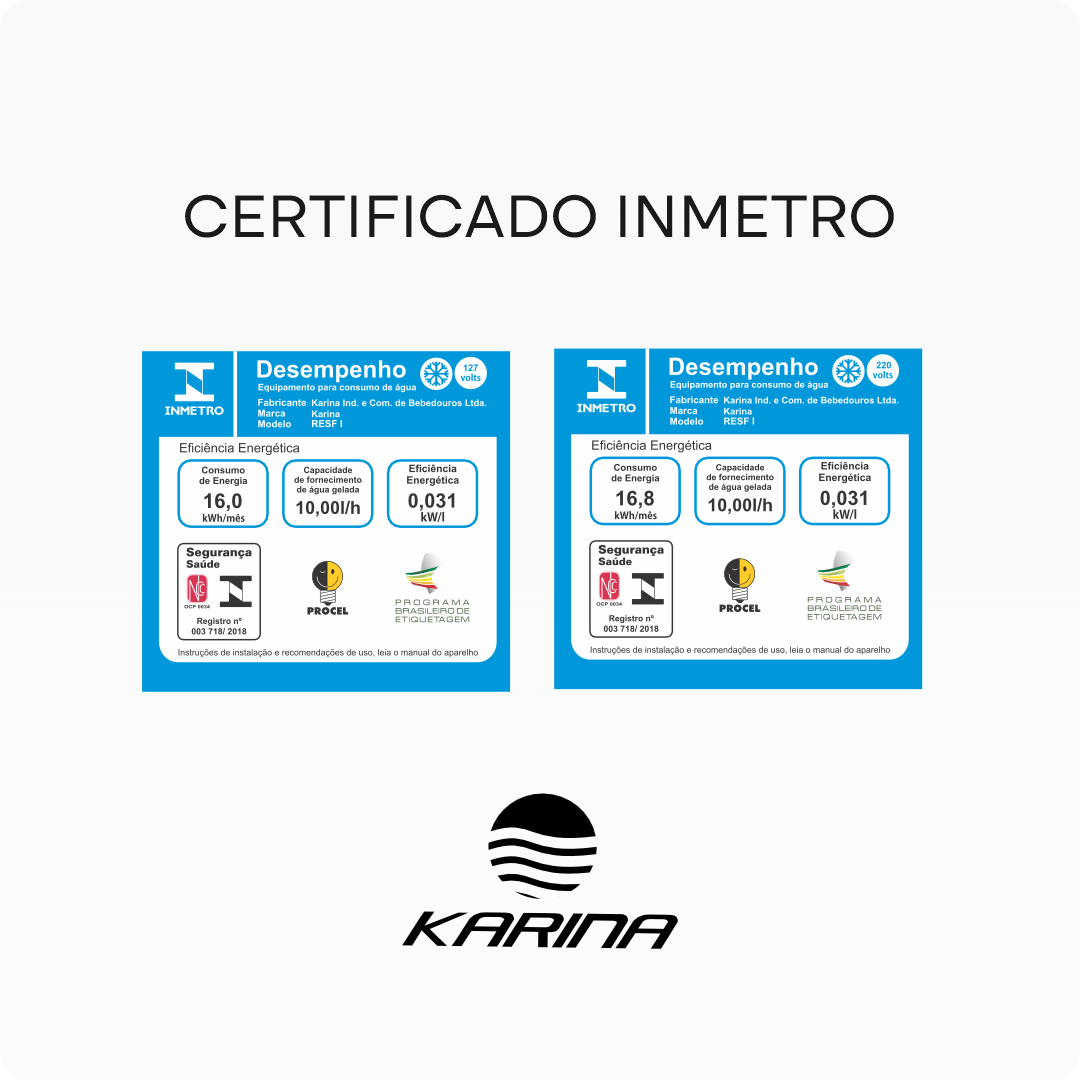 Bebedouro Industrial Modelo K100 - INOX Karina - Imagem 2