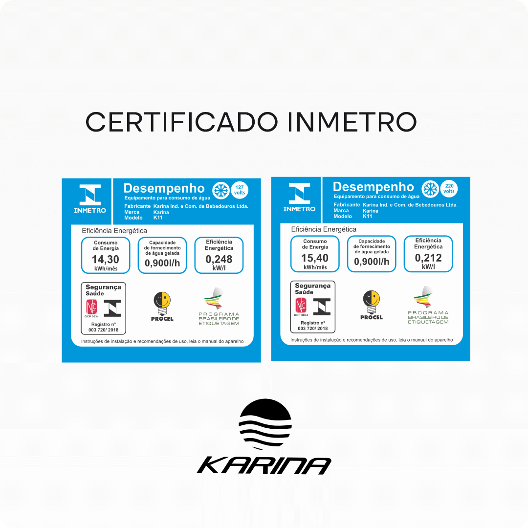 Bebedouro Mesa Modelo K11 - INOX- Karina - Imagem 5