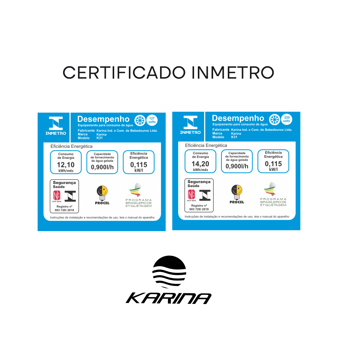 Bebedouro Mesa Modelo K31 - Karina - Imagem 6