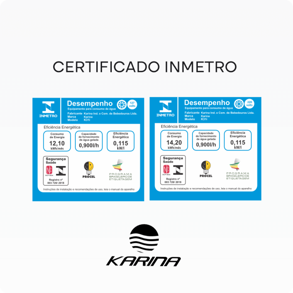 Bebedouro Mesa  Modelo K31i - Karina - Imagem 6