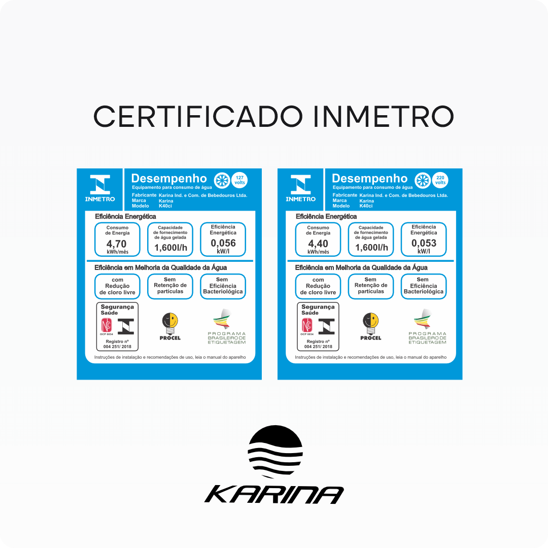 Bebedouro Pressão Modelo K40ci - Karina - Imagem 5